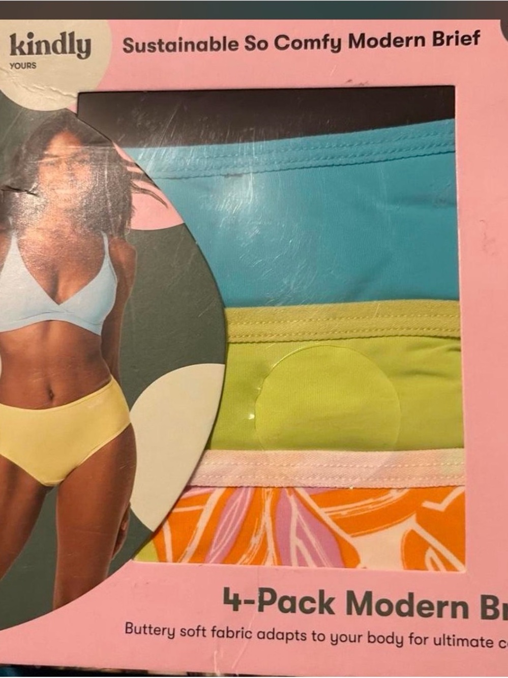 Women’s Kindly 4 pack modern briefs